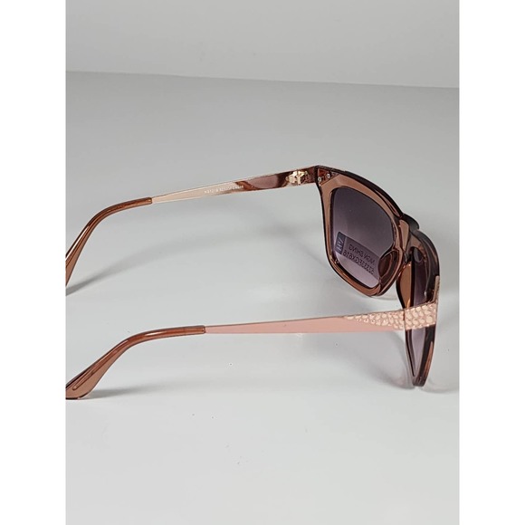 Foster Grant Full Classic Rose Gold / Pink 3D Snake Deco Sunglasses 52333FGX616 - Picture 6 of 11